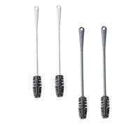 Gatuida 8pièces Brosse De Nettoyage Pour Bouteilles Silicone Lot De Écouvillon Flexible Pour Biberons Et Contenants Nettoyage Et Ergonomique Couleurs Assorties