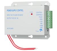 Gatuida Alimentation de Contrôle D'accès DC 12 V 3 A, Métal, 36 W | Déclenchement à Retard Réglable, Protection Surcharge, Sorties Normalement Fermées/normalement Ouvertes, pour Contrôleur