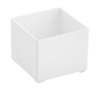 Gatuida Boîte de Rangement pour Blocs-Notes, Plastique Blanc, Compacte | Distributeur Intégré, Bords Lisses, Organise Cartes et Gommes, pour Bureau, Maison, Étudiants
