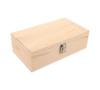 Gatuida Boîte du Compartiment à Piles en Bois pour 55 Piles AA avec Doublure en éponge, Compartiments protecteurs, adaptée aux techniciens et Stockage à Domicile