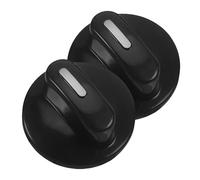 Gatuida Boutons De Cuisinière Universels En Plastique 6 Mm Four Électrique Et Autocuiseur, Bouton De Commande De Poêle 2 Pièces, Remplacement Rapide Pour Appareil De Cuisson