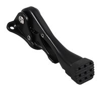 Gatuida Butées de Porte Automatiques en Alliage de Zinc Noir, Protection Anti-collision pour Portes de Bureau et Maison, Installation Facile, Cale-porte Antidérapant à Pédale