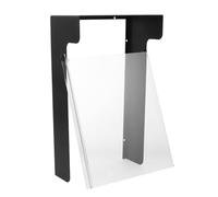 Gatuida Cache-Sonnette Extérieur et Cache pour Bouton de Sonnette en Métal et Acrylique avec Pare-Soleil et Fenêtre Transparente Haute Définition, Design Noir Résistant aux Intempéries