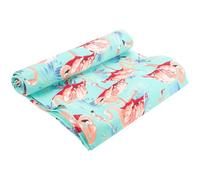 Gatuida Chemin de Table Basse en Tissu Décoration de Table Flamant Rose, Pratique et Élégant, pour Sandales Femme Intérieur et Extérieur