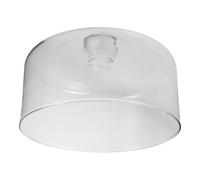Gatuida Cloche à Dessert en Verre Rond 9,5 Pouces pour Gâteaux