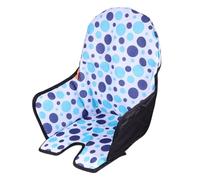 Gatuida Coussin Chaise Haute Garçon Fille Bleu Respirant Confortable et Pratique Housse Adorable pour Chaise Basse Siège de Repas Sûr et Doux pour Garçon Fille Maternelle