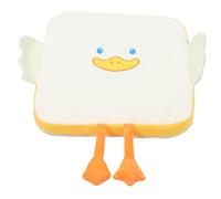 Gatuida Coussin Rehausseur Chaise Garçon Fille Épaissi Antidérapant Siège Appoint pour Chaise Haute et Table à Manger Léger et Portable avec Motif Canard pour Garçon Fille Tout-petits et