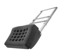 Gatuida Coussin Repose-Nuque pour Bac à Shampoing avec Support, Noir | Acier Inoxydable et Fer, Installation Facile, Antidérapant, pour Coiffeurs et Aidants à Domicile