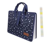 Gatuida Dossier de Fichiers Extensible, Paquet de Rangement pour Documents, 13 Poches, Plastique Oxford, avec Poignée, Imperméable, pour Maison et École
