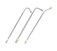 Gatuida Kit D'extension Ambiance Estivale 3pcs en Acier Inoxydable avec Lance Télescopique et Buse Coudée 90° pour Nettoyeur Haute Pression pour Nettoyage des Chauffe-Eau et Gouttières