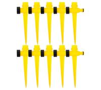 Gatuida Lot de 10 arroseurs automatiques rotatifs à Pointe pour pelouse et | Arroseur rotatif pour jardin, installation facile, arrosage direct au sol, idéal pour les massifs de fleurs et les
