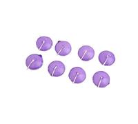 Gatuida Lot de 10 Bougies Flottantes pour Mariage en Cire de Paraffine, sans Parfum, Longue Durée, Forme Ronde, Décoration pour Fêtes et Événements