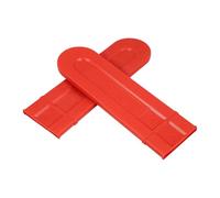 Gatuida Lot de 2 Fourreaux de Tronçonneuse Universels en Plastique 36 CM Protège-Chaîne Haute Visibilité pour Guide-Chaîne Accessoire Sécurité pour Rangement et Transport en Extérieur