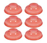 Gatuida Lot de 6 boîtiers de Protection Anti-poussière en Plastique pour | Couvercle anti-éclaboussures de peinture, protège des projections, idéal pour la rénovation, fixation sécurisée