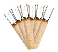Gatuida Lot De 6 Fourchettes à En Acier Inoxydable Accessoire De Barbecue Multifonction Support à Portable Outil Cuisine Pratique Pour Bbq Et