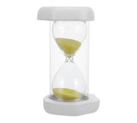 Gatuida Minuteur de Sauna D'œuf Créatif et Élégant, Plastique Solide, Minuterie de 45 pour Bain Relaxant et Infusion de Thé, Progression Claire Temps