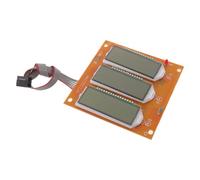 Gatuida Panneau d'affichage LCD pour balance électronique C2, module | Rétroéclairage vert, écran LCD haute visibilité, connecteur multibroches standard latéral pour balances de calcul de