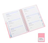 Gatuida Petit Répertoire Alphabétique A6, Carnet de mots de passe avec Onglets, Papier et PP, Organise facilement les informations détaillées, Portable, Rose