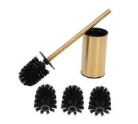 Gatuida Porte Brosse WC en Acier Inoxydable 304, Brosse pour Cuvette de Toilettes avec Support, Design Mural, pour Salle de Bain et Bureau