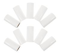 Gatuida Recharges 10pcs 600 Feuilles Rouleau Adhésif Anti-Poils d'animaux pour Papier Blanc Mini Facile à Remplacer pour Vêtements et Poils de Chien la Maison