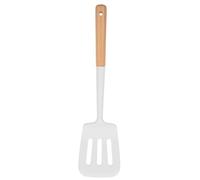 Gatuida Spatule à Fentes Poignée Confortable Résistante la Chaleur en Silicone Ustensile Cuisine pour Pizza et Cuisson Maison