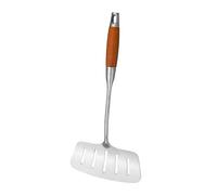 Gatuida Spatule à Poisson en Acier Inoxydable et Manche en Bois, Anti-rouille, Multi-usage, pour Frire Steak et Griller Anguille