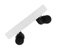 Gatuida Support à Plantes à roulettes Rond pour Pot de Fleurs Blanc | Plastique, Support Stable et Facile à Assembler, Salon, Présentoir, Petite Cuve Aquatique