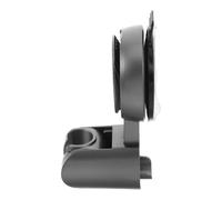 Gatuida Support à Ventouse pour Pommeau de Réglable, Noir | Perçage, Rotation 360 Degrés, Angle Ajustable 120 Degrés, Plastique Renforcé pour Locations et Carrelage