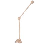 Gatuida Support en Bois Beige pour Mobile de Berceau, Accessoire Polyvalent et Robuste pour Chambre de Bébé et Chambre D'garçon et Filles