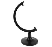 Gatuida Support pour Globe Terrestre en Plastique Noir Stable et Facile à Monter, Adapté pour Globe de 14cm, pour Affichage à Domicile et Apprentissage Géographie