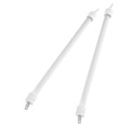 Gatuida Tube de Chauffage Électrique, Résistance Quartz Infrarouge, 2 Pièces, Haute Résistance la Chaleur, Chauffage Rapide, pour Parasol Chauffant et Terrasse