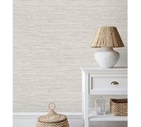 GAULAN 500681831 Papier peint vinyle écologique texturé en fibres de chanvre sur fond beige foncé pour mur salon cuisine bain couloir meuble salle à - Échantillon DIN A4