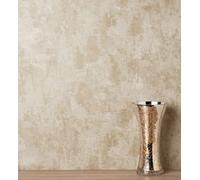 GAULAN 500681971 Papier peint stuc effet nacré beige pour mur salon chambre couloir salle à mange tête de lit hall d'entrée escalier - Échantillon DIN A4