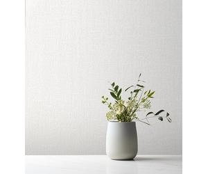 GAULAN 500683405 Papier peint vinyle blanc imitation crépi gouttelettes, idéal pour murs abîmés pour mur salon cuisine chambre couloir salle à mange - Échantillon DIN A4