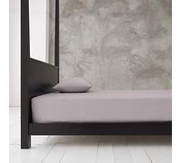 Gaveno Cavailia Drap-Housse Super Doux uni en Losanges pour lit Super King Size Gris
