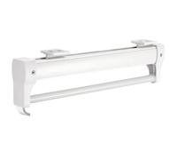 GAXAETR Tringle à Vêtements Coulissante Réglable - Supérieur Blanche!! | Tringle à Vêtements Coulissante - Fonctionnement fluide: système à billes coulissantes pour un accès et sans effort.