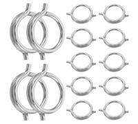 GAXIRE Ressorts de cisaille de cuisine, ressorts de ciseaux de précision pour volaille, 15pcs, acier à ressort, rebond automatique, pièces de rechange pour chefs professionnels