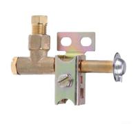 Gaz 3 voies pour lampe pilote 6,5 mm pour brûleur Wok pour GPL 3 voies | Configuration 2 voies, buse de 6 mm, compatible avec le gaz naturel, allumage stable, compatible avec les brûleurs wok