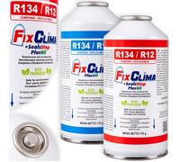 GAZ DE CLIMATISATION R134A RÉFRIGÉRANT + PRODUIT D'ÉTANCHÉITÉ 3 EN 1 R134A