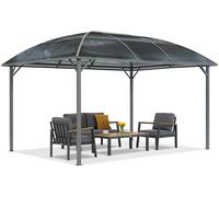Gazebo en métal Dominican 3x4 Garden Point anthracite