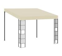vidaXL Pavillon mural 3x4 m Anthracite Tissu