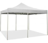 Gazebo pliant blanc 3x6 m recouvert de PVC imperméable