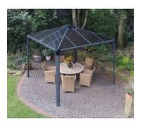 Palram Tonnelle Palermo 3000 – 8,7 m² Gris anthracite (702425)