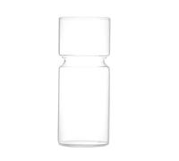 Gazechimp Transparent Verre Vase Rond de Jacithe Pot de Fleur Décoration pour Maison