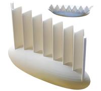 Gazocua Coupez froissé pour les légumes, coupe-greffe pour pommes de terre | Cuisine Wavy Slicer - Cutter de froisse imprimé à usage multi-usages pour la cuisson de la salade de repas de la salade de
