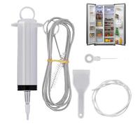 Gazocua Outil de nettoyage pour trous de drainage de réfrigérateur | Réutilisable - Kit de nettoyage de canalisations de réfrigérateur - Déboucheur - Nettoyant ménager - Kit anti-obstruction