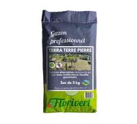 Gazon à semer Terra Terre Pierre 5 kg résistant au sec idéal pour pelouses durables - Florivert 1206461