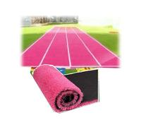 Gazon Artificiel réaliste avec Trous de Drainage, Tapis de Gazon synthétique de Haute qualité pour la décoration de Jardin, terrasse ou Balcon (1,5 x 10 m / 5 x 33 pi) - et Facile d'entretie