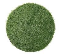 Gazon Artificiel Vert, Base Centrale en Plastique | Aspect et Surface Lisse, pour Vases, Centres de Table, Pique-niques, Printemps