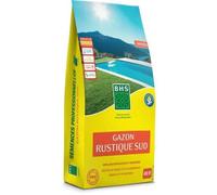 Gazon - Bhs - Gazon Rustique Sud - 10kg - Résistant Aux Conditions Sèches Grâce À La Fétuque Élevée. Rapide Et Homogène.
